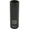 Dynamic 1/2" Drive Deep Socket, Black Phosphate, Tools 1/2" Drive 6 Point Metric, 18mm Deep Length D014218 - alternate 1
